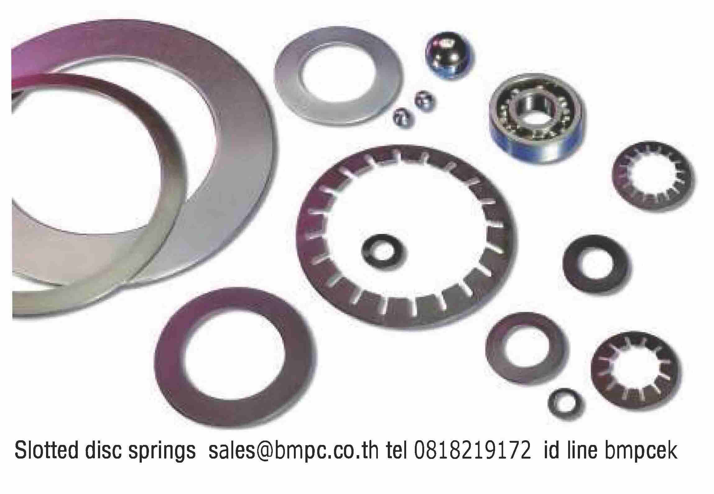 Schnorr Disc spring slotted,  แหวนสปริงแผ่น, Wave washer